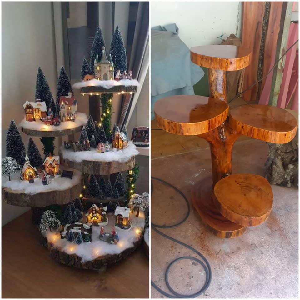 MUEBLES EN MADERA RUSTICA