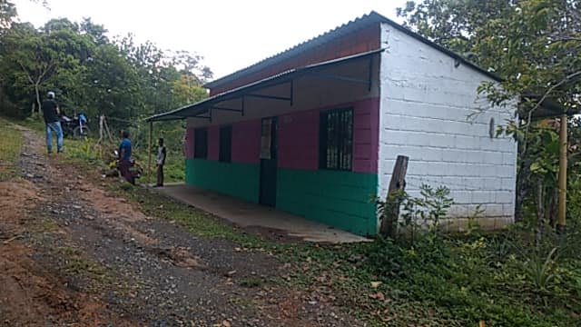 Ingreso a la finca