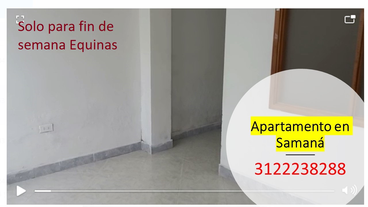 Se arrienda apartamento Solo por fin de semana Feria Equinas
