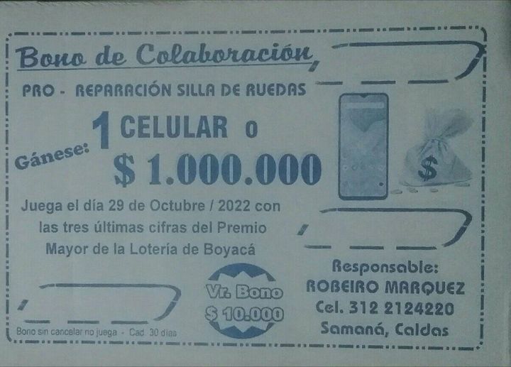 BONO PRO ARREGLO SILLA DE RUEDAS