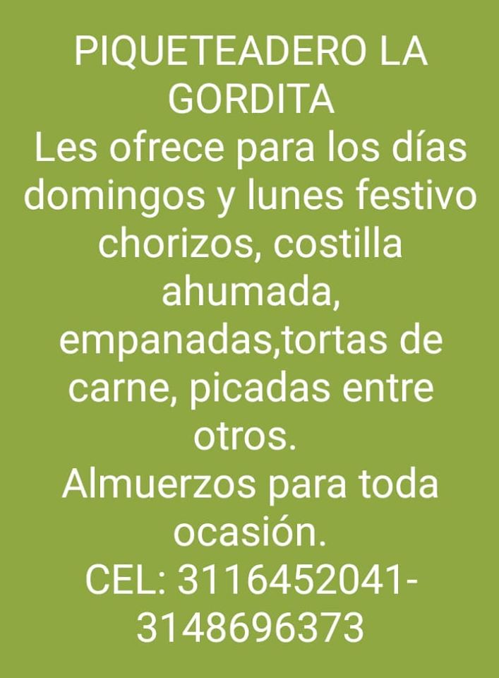 PIQUETEADERO LA GORDITA