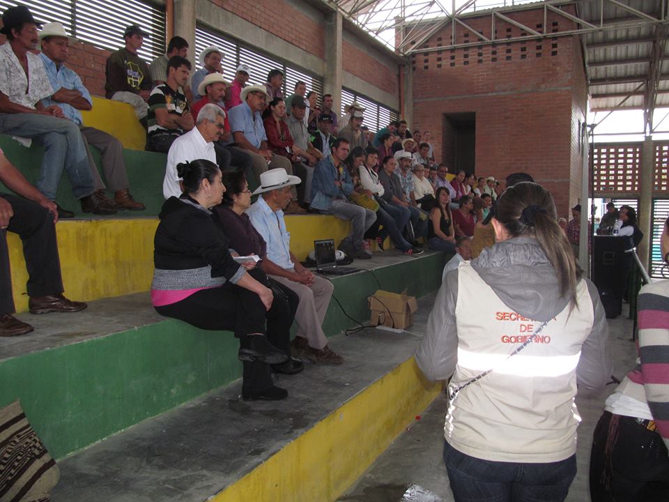 EN SAMAN�, LA UNIDAD DE RESTITUCI�N DE TIERRAS DA SUS PRIMEROS PASOS