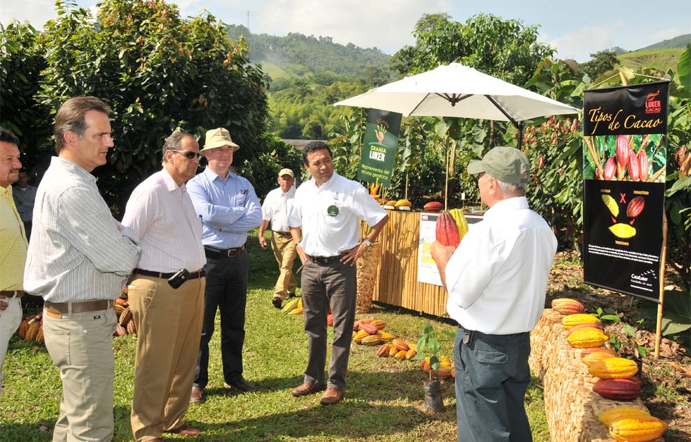 FRANCIA BRINDAR� APOYO T�CNICO A LOS CACAOTEROS DE CALDAS