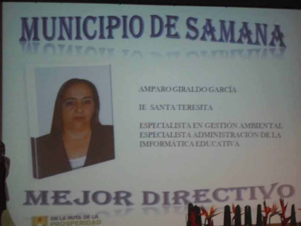 RECONOCIMIENTO A LOS MEJORES DOCENTES DE CALDAS