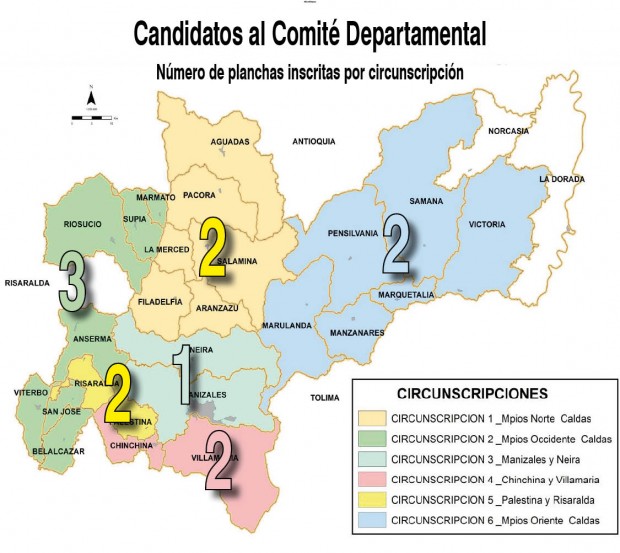 1.692 CAFETEROS ASPIRAN A UN CARGO MUNICIPAL O REGIONAL