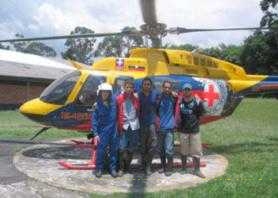 LIBERADO CUATRO GEOLOGOS EN CHOC�