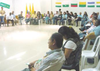 DESPU�S DE LA GUERRA, A FORTALECER LAS COMUNIDADES DEL ORIENTE