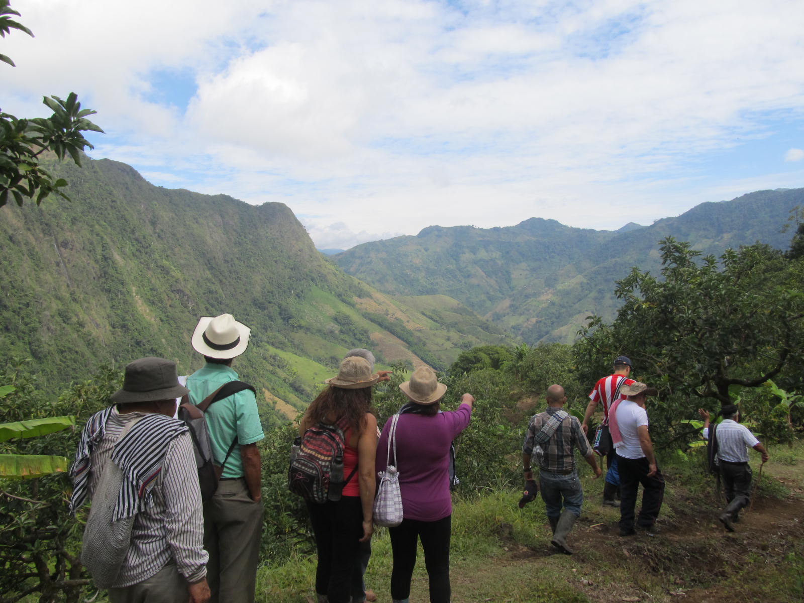 RECORRIDO POR LOS CAMINOS DE PAZ EN SAMAN�