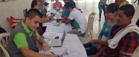 ATENCI�N DE V�CTIMAS DEL CONFLICTO ARMADO EN EL EJE CAFETERO