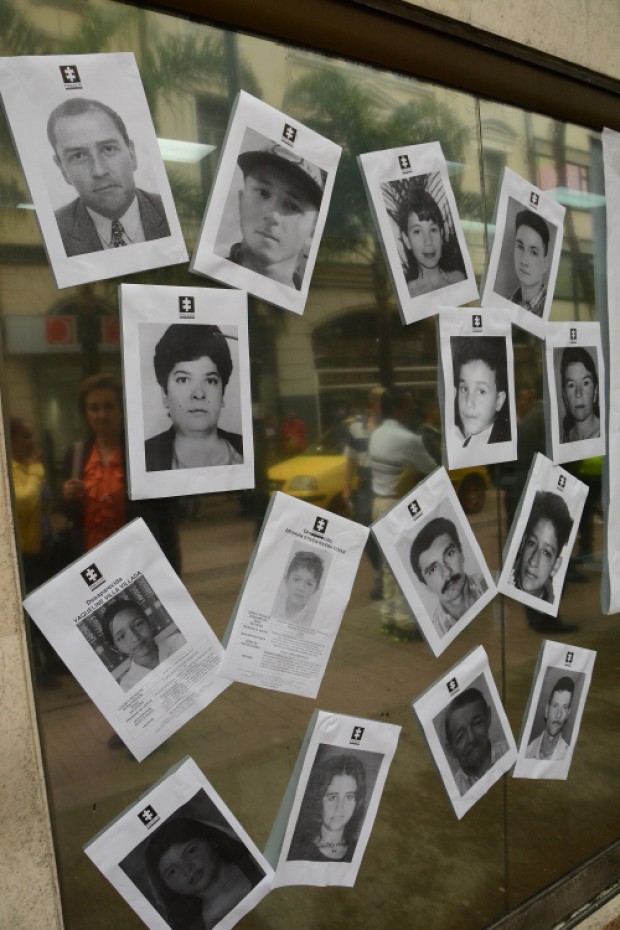 EN CALDAS CONMEMORARON LA SEMANA DE LOS DESAPARECIDOS 