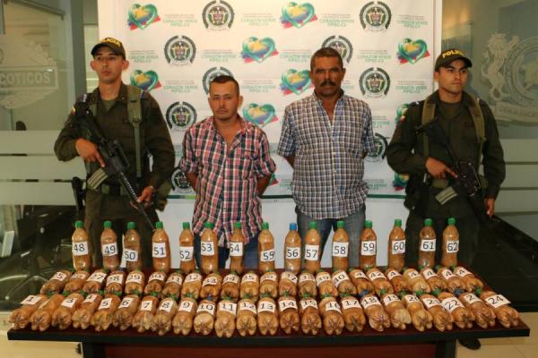 IMPORTANTE CARGAMENTO DE COCA CAY� EN MARIQUITA