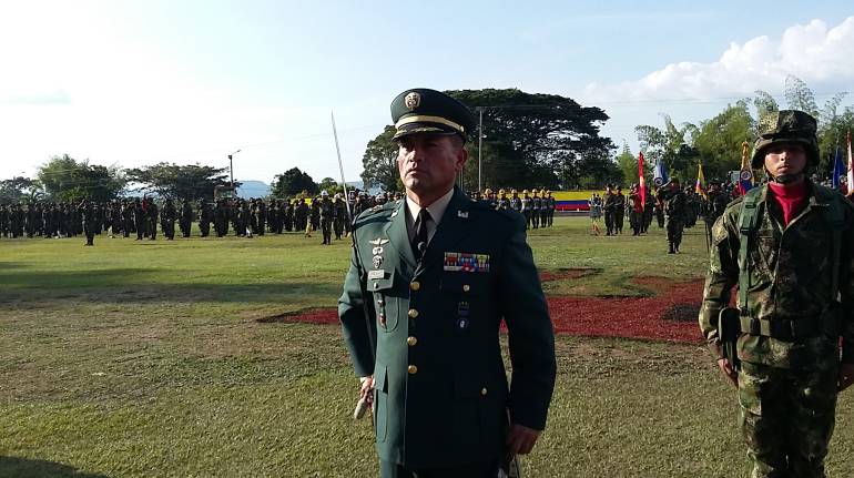 CORONEL EDGAR ALBERTO QUIROGA ES EL NUEVO COMANDANTE DE LA OCTAVA BRIGADA