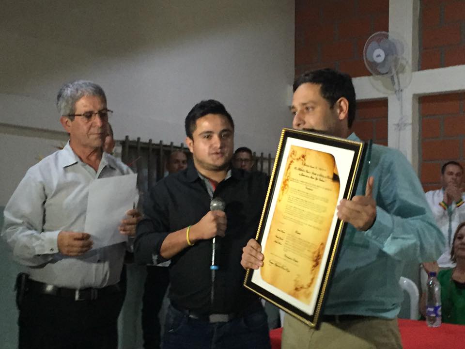 Cristian Parra, l�der hijo de Saman� se posiciona en la salud del departamento de Caldas 