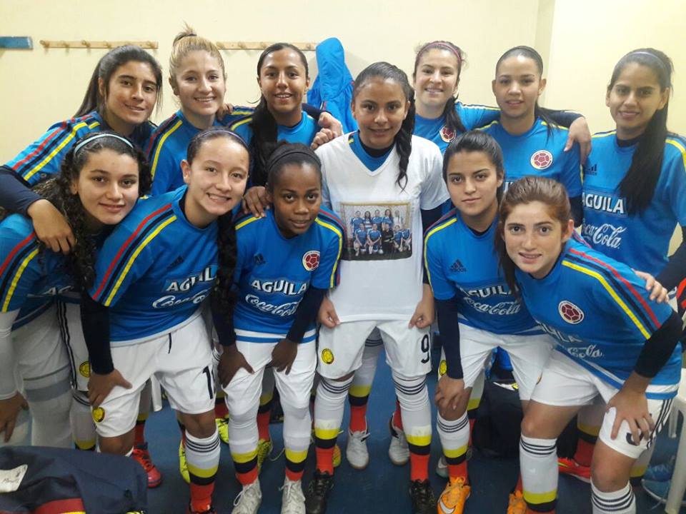 Michelle Alzate Estrada, Samane�a selecci�n Colombia de F�tbol Sala.