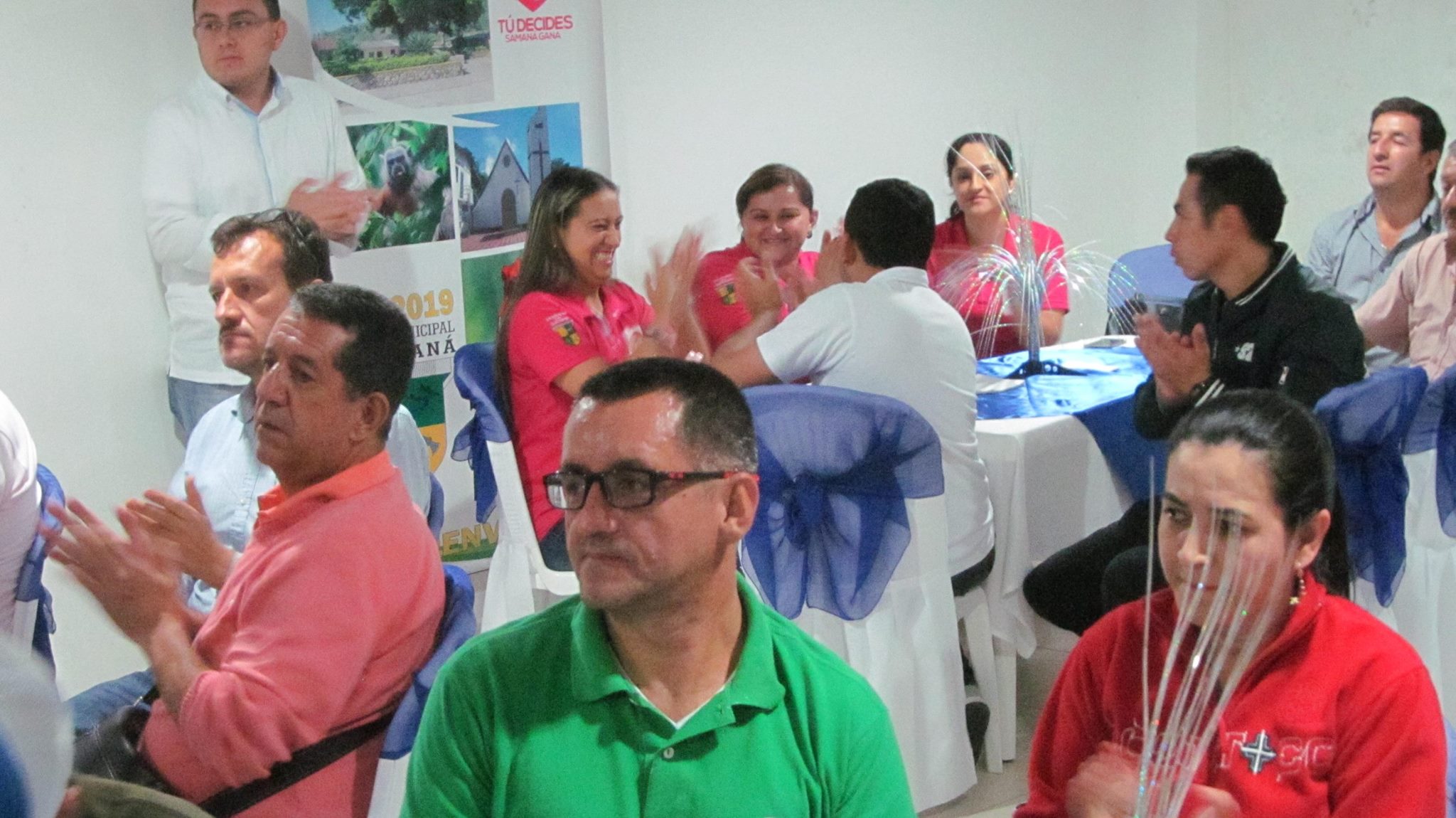 Cena de bienvenida a Ciclistas de la carrera Samana - Pensilvania 