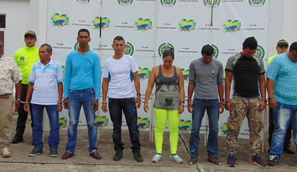 CAPTURADOS 10 MIEMBROS DE LOS BOTALONES EN PUERTO BOYACA