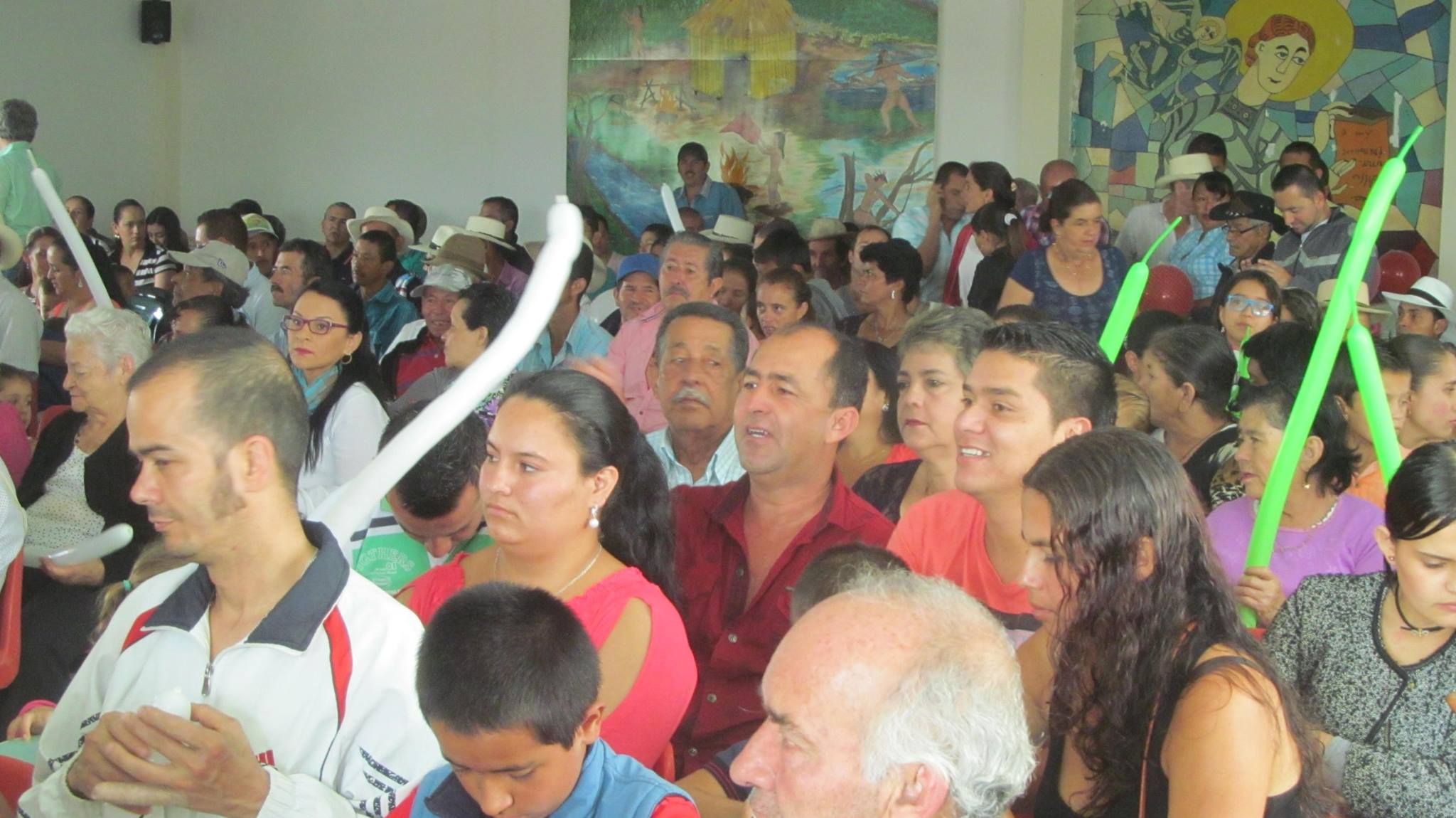 Visita de nuestro paisano Hern�n Penagos.