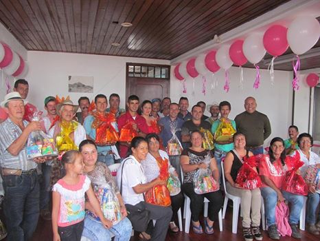 Homenaje d�a de las Juntas de Acci�n Comunal.