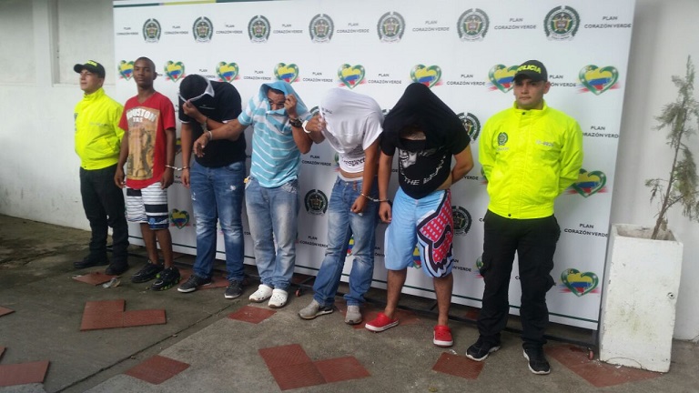 Polic�a desarticul� la banda Los Secos en Puerto Boyac�
