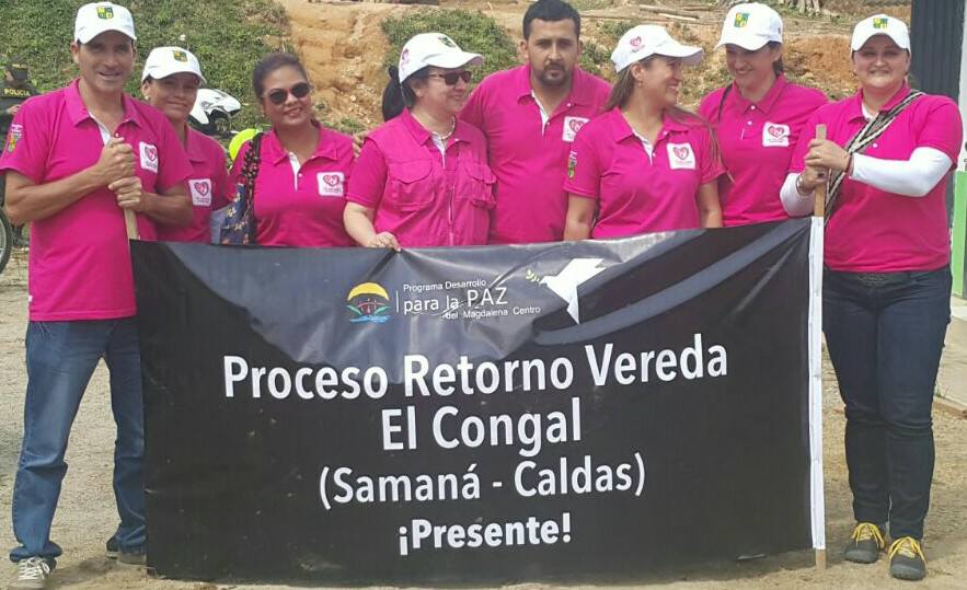 Restituyen a v�ctimas de Ram�n Isaza y alias Karina por conflicto en El Congal