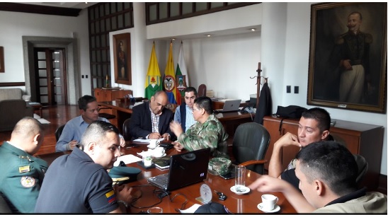 Saman�, Caldas, priorizado para trabajos de desminado humanitario