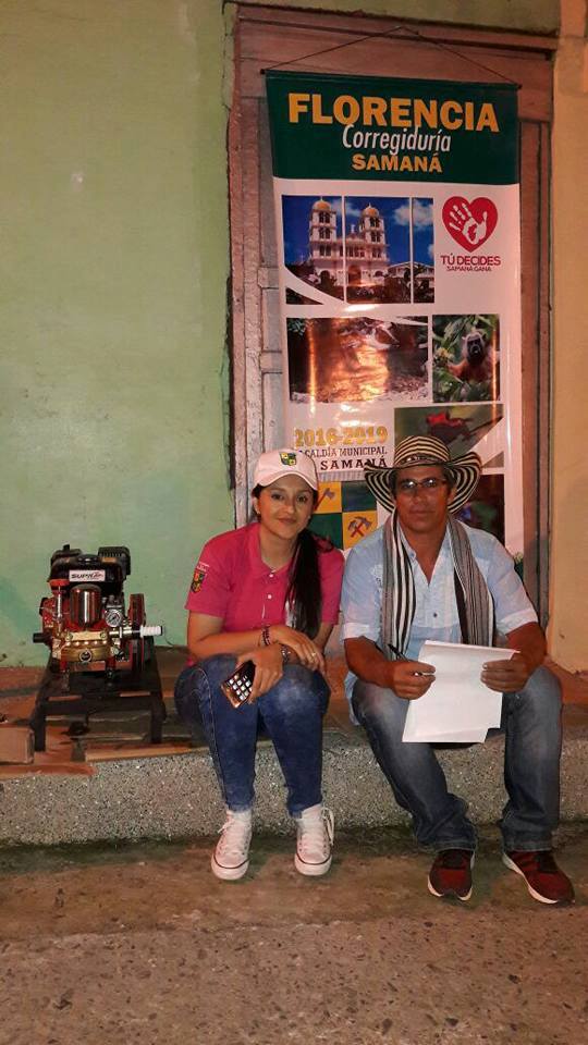 estacionaria para la vereda Las Mercedes del corregimiento de Florencia