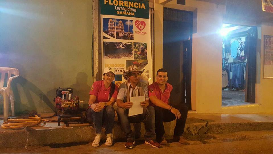 estacionaria para la vereda Las Mercedes del corregimiento de Florencia