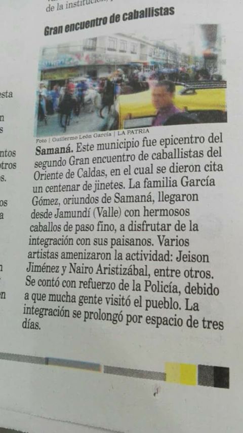 Segundo gran encuentro de caballistas