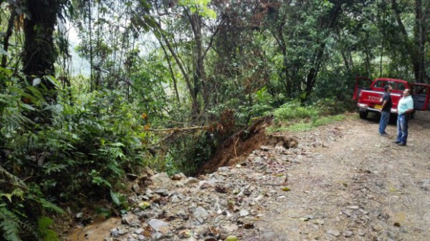 V�as de Saman� afectadas por el invierno