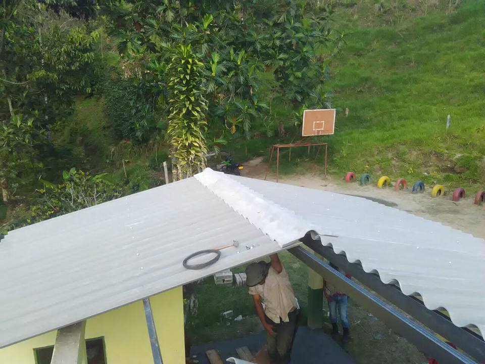 OBRA PARA LA VEREDA LA LIBERTAD.