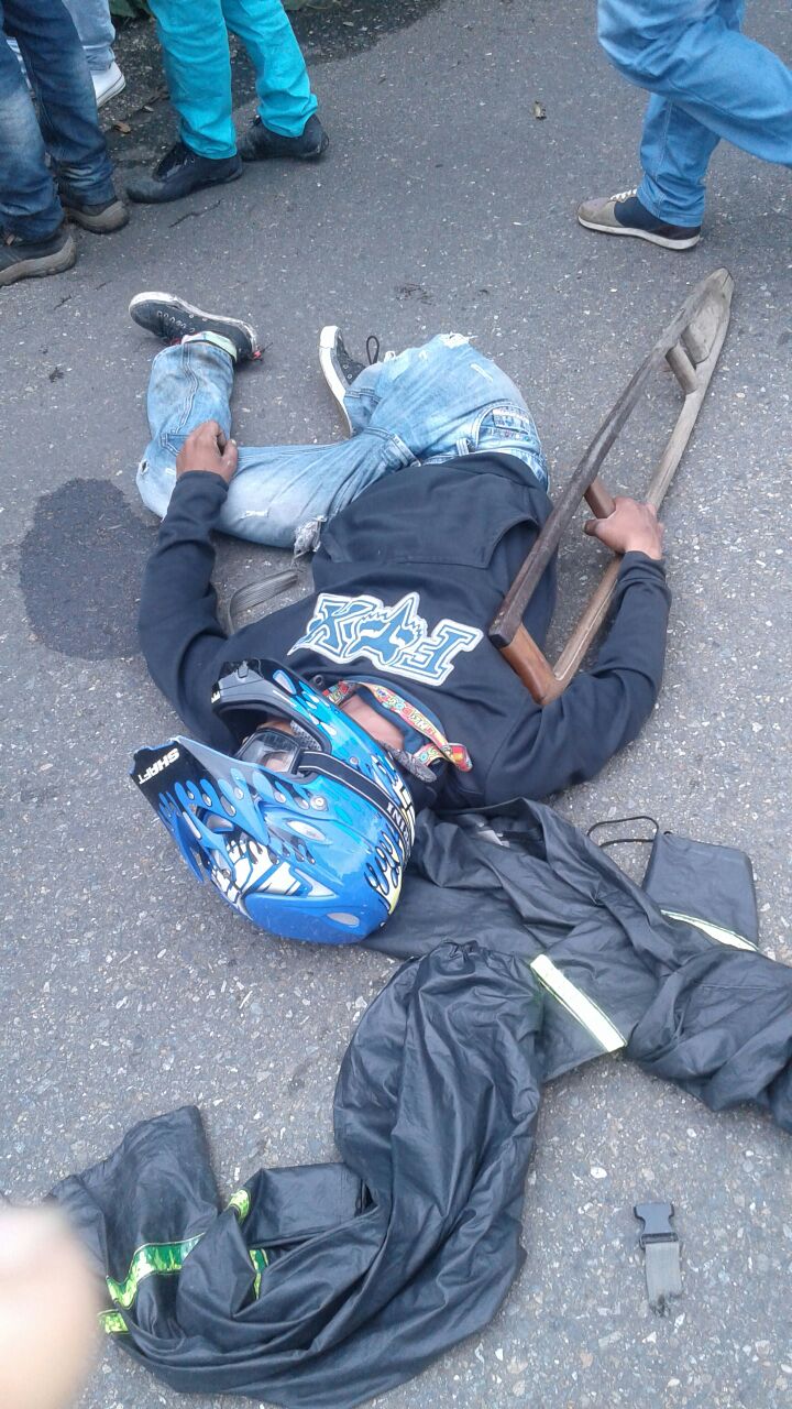 Gota gota fue asesinado V�a Victoria Saman�