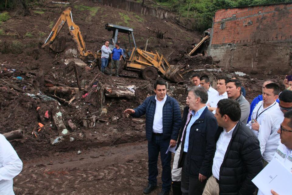 Presidente Santos y Hern�n Penagos visitan hoy a Manizales