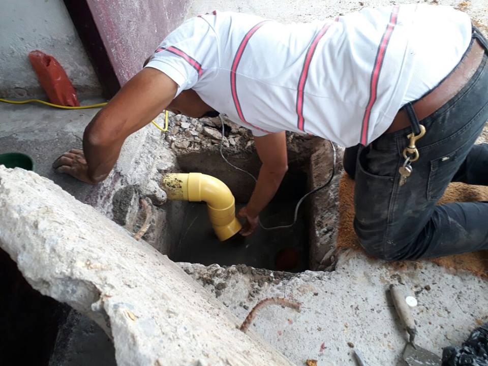 intervenci�n de acometidas y l�neas de alcantarillado