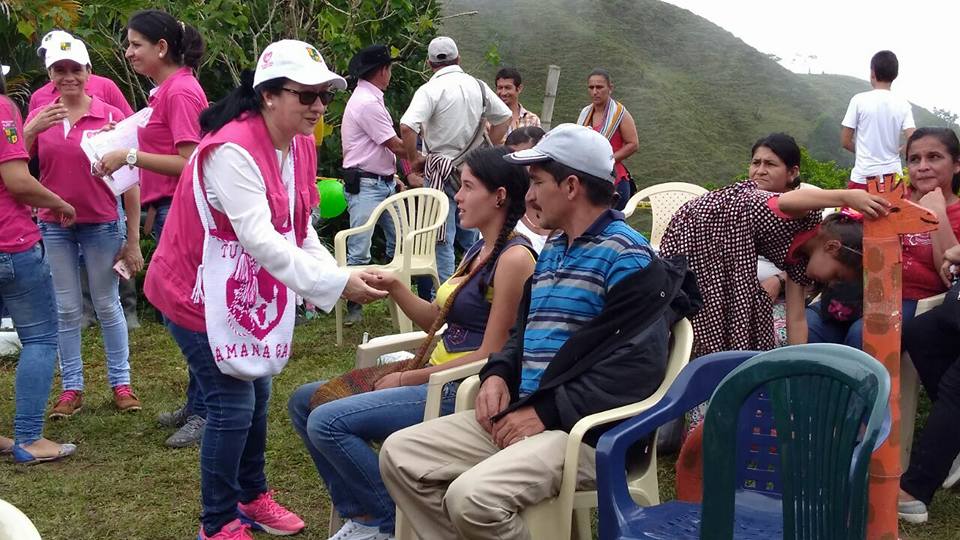 Gesti�n vereda la Tulia corregimiento de Berl�n