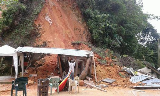 DESLIZAMIENTO VEREDA LOS POMOS.