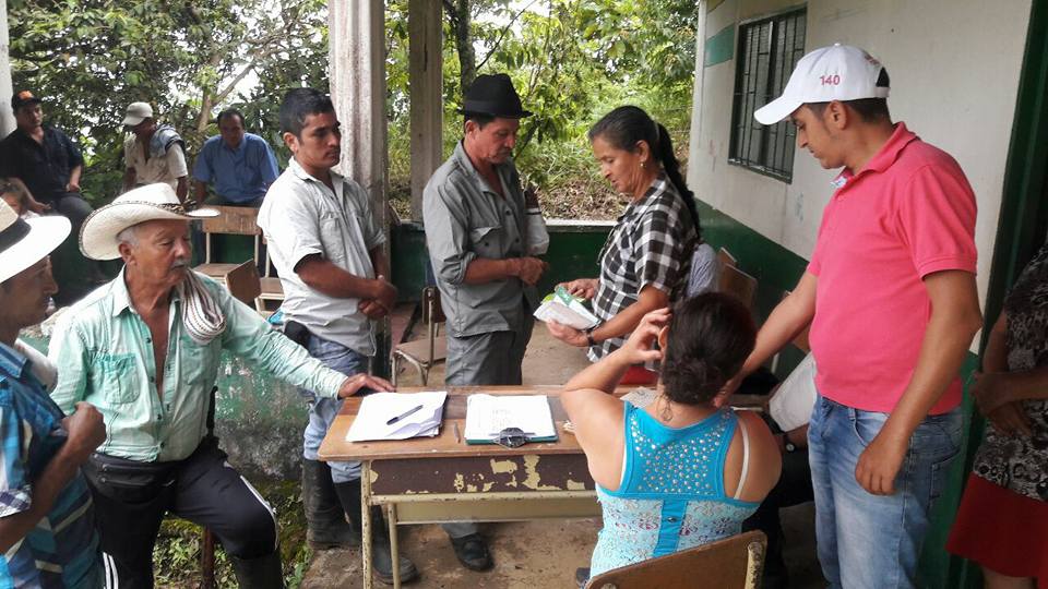ACOMPA�AMIENTO A LAS JUNTAS DE ACCI�N COMUNAL VEREDA SAN LUIS.