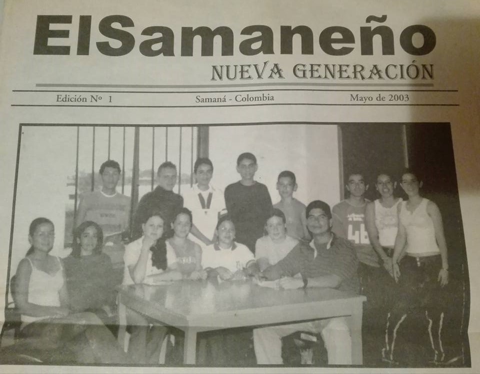 primera edici�n f�sica del peri�dico el samane�o nueva generaci�n