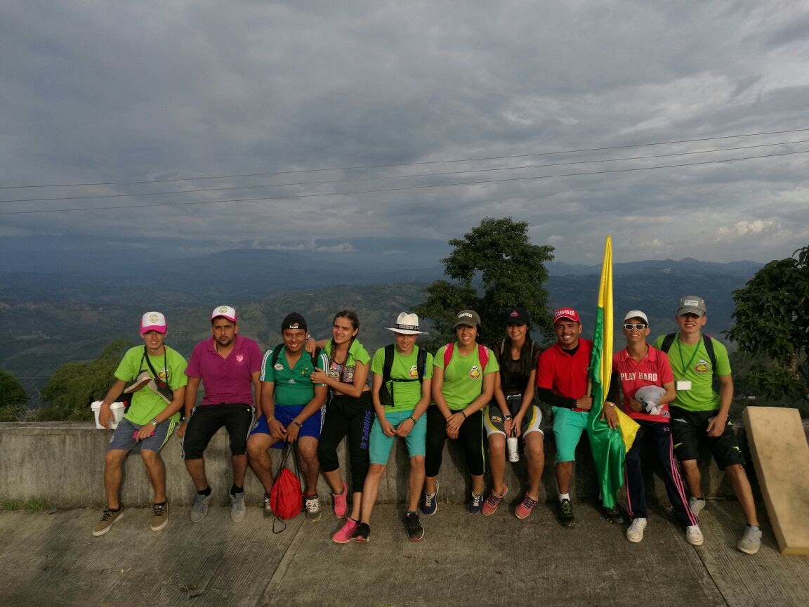 Saman� participa en la Camina Ecol�gica, Cultural y campamentil caldense