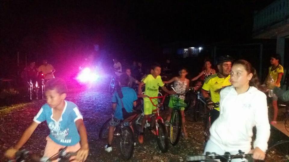 pedaleando por el ambiente