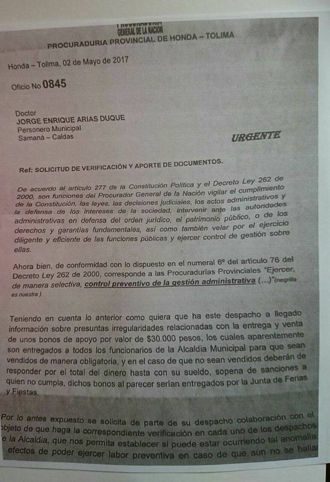 CONTROL PREVENTIVO GESTI�N ADMNISTRATIVA