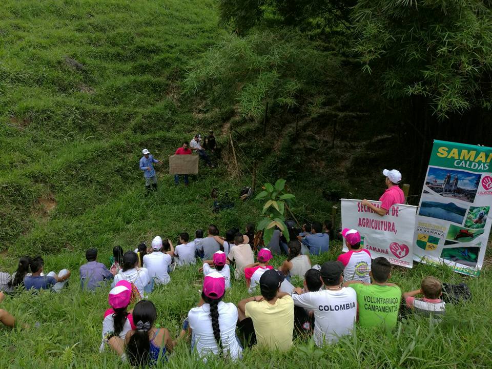jornada de capacitaci�n y reforestaci�n
