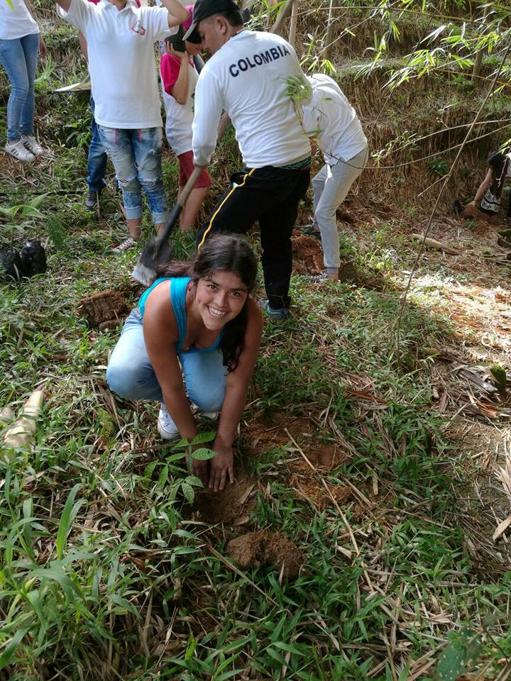 jornada de capacitaci�n y reforestaci�n