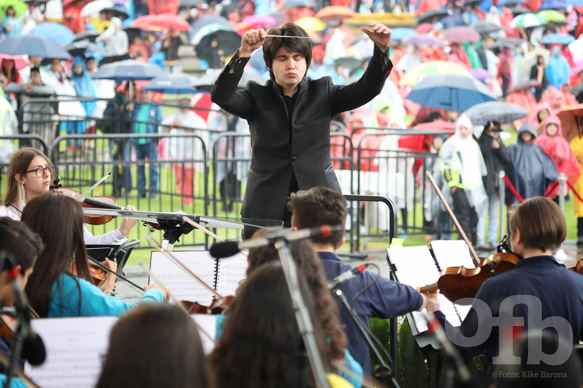 Orquesta Filarm�nica Pre-Juvenil realizo la inauguraci�n  XXII Olimpiadas FIDES 