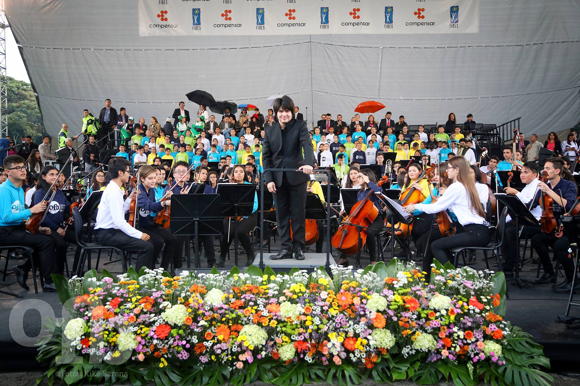 Orquesta Filarm�nica Pre-Juvenil realizo la inauguraci�n  XXII Olimpiadas FIDES 