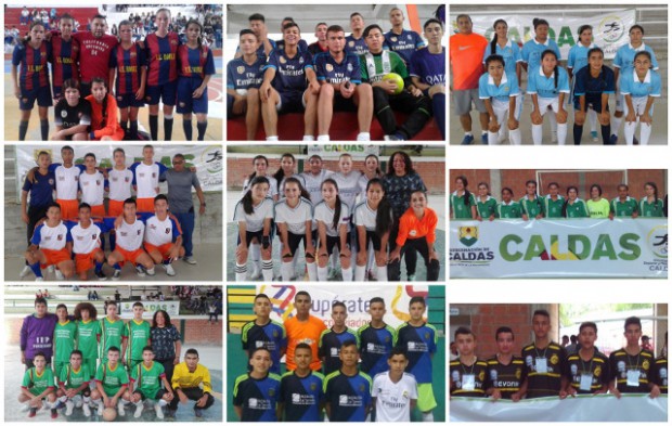 PASARON EL EXAMEN EN F�TBOL DE SAL�N EN LOS JUEGOS SUP�RATE INTERCOLEGIADOS