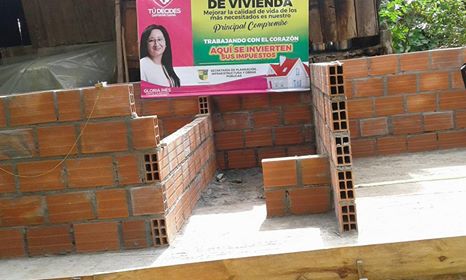 INICIAN LOS MEJORAMIENTOS DE VIVIENDA.