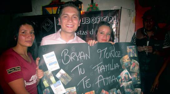LA M�SICA POPULAR DEL COLOMBIANO BRYAN MU�OZ CAUTIVA EN EUROPA