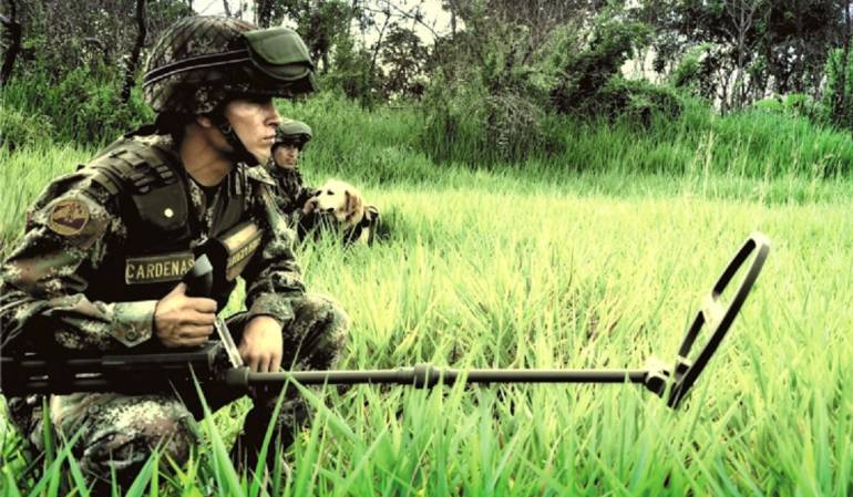 EL EJ�RCITO INICIAR� TRABAJOS DE DESMINADO EN TRES MUNICIPIOS DEL EJE