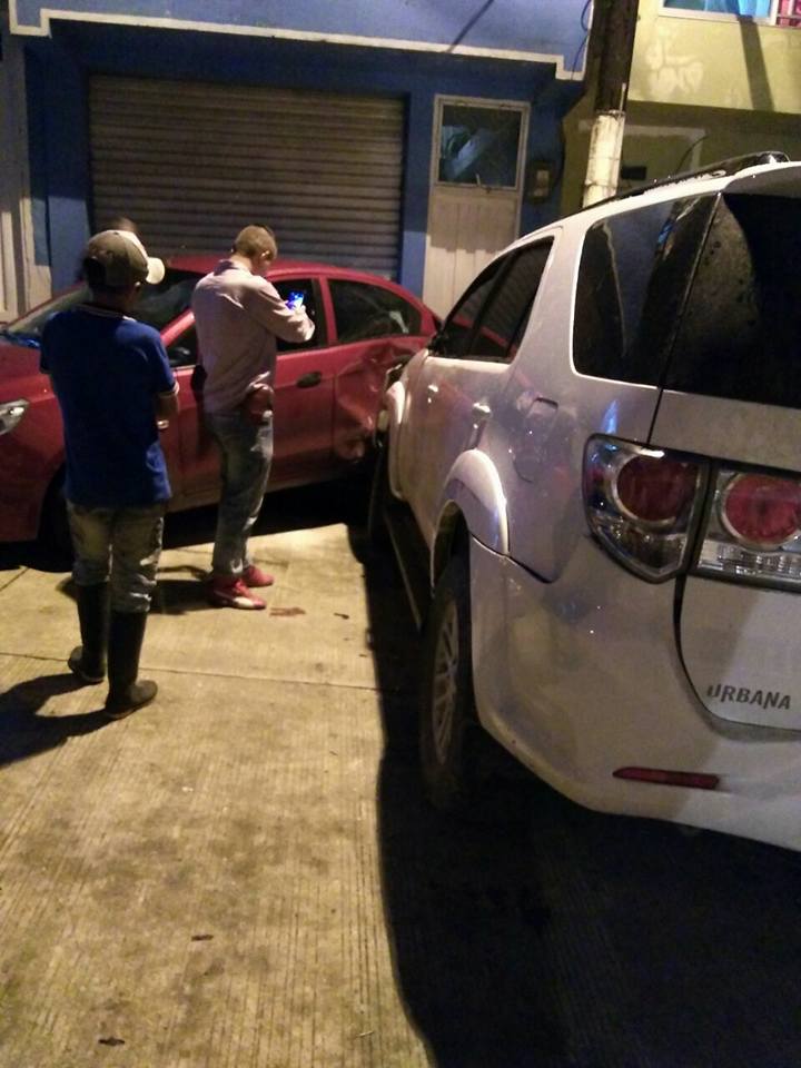 ACCIDENTE EN SAMAN� DEJA UN PERSONA HERIDA. UNO DE LOS IMPLICADOS ES HERMANO DEL EX CANDIDATO A LA C�MARA DE REPRESENTANTES ISL�N PINEDA