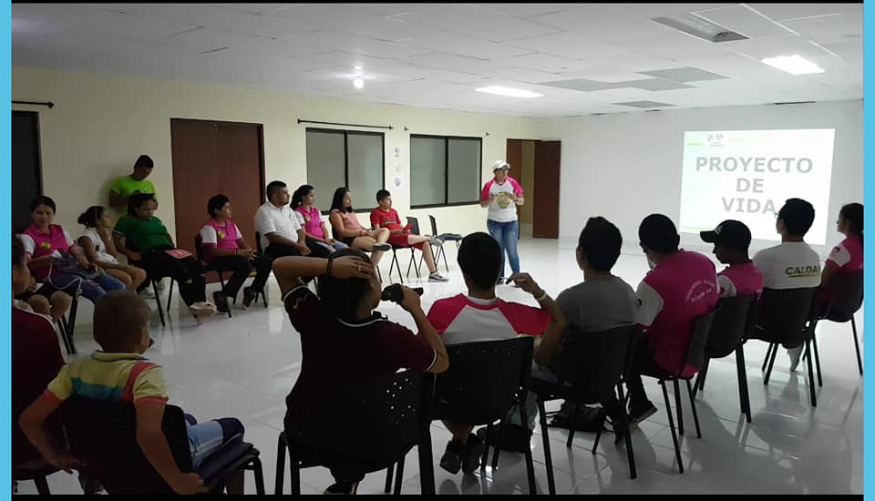 TALLER EN PROYECTO DE VIDA PARA J�VENES DEL VOLUNTARIADO.